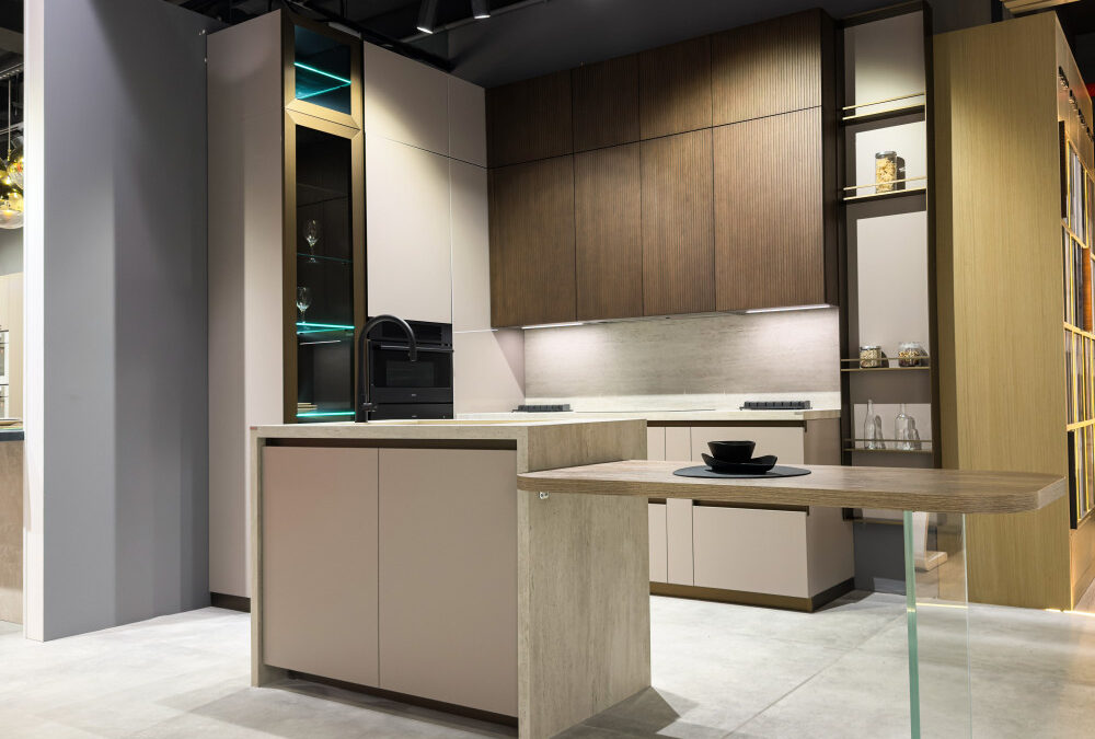 Travertino Pearl at Amisa Kitchens & Ceramics – Sheikh Zayed Rd Showroom
