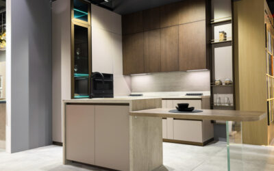 Travertino Pearl at Amisa Kitchens & Ceramics – Sheikh Zayed Rd Showroom